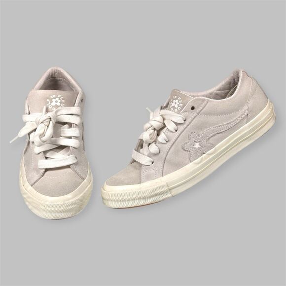 Converse Shoes - Converse Golf Le Fleur  Shoes Mens Size 5 Women’s 7 One Star Ox Mono White Tyler